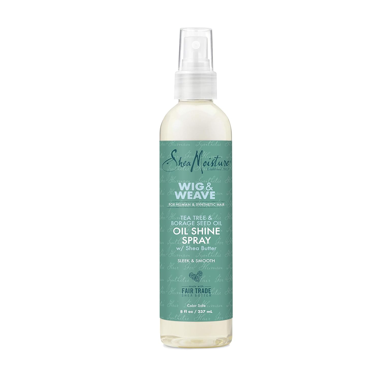 SheaMoisture Wig & Weave โ Lightweight Oil Shine Spray 8 oz - Beauty Exchange Beauty Supply