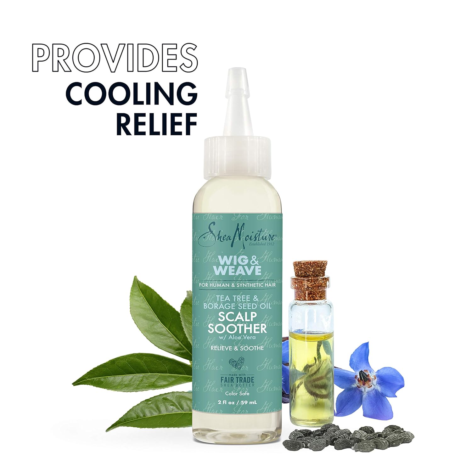 SheaMoisture Wig & Weave โ Scalp Soother Treatment 2 oz - Beauty Exchange Beauty Supply