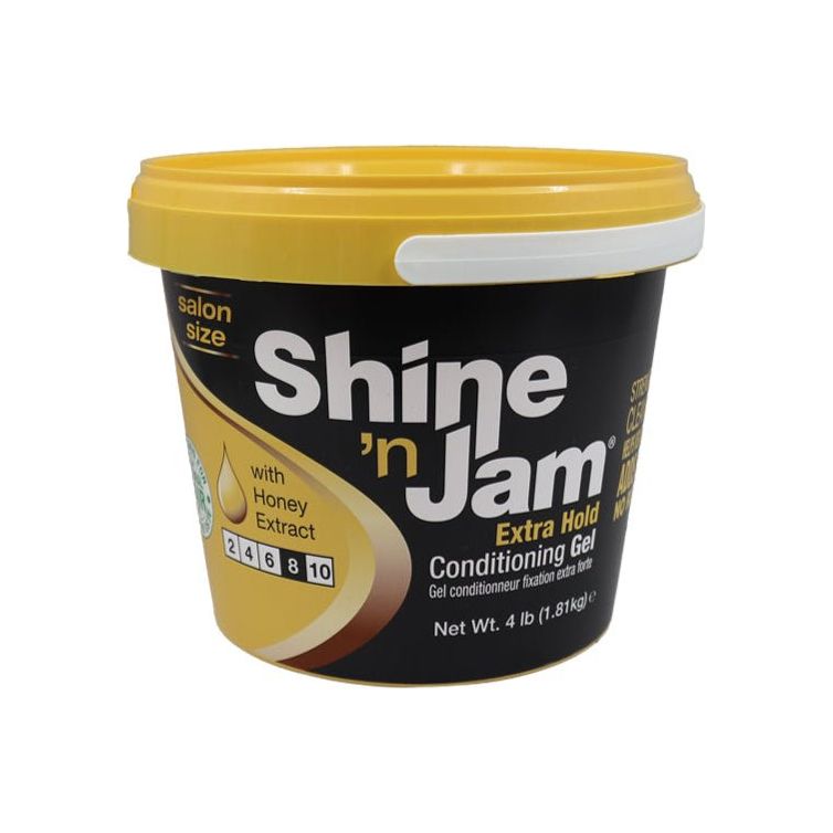 Shine 'n Jam Conditioning Gel Extra Hold for Braids, Twists, and Frizz Control - Beauty Exchange Beauty Supply