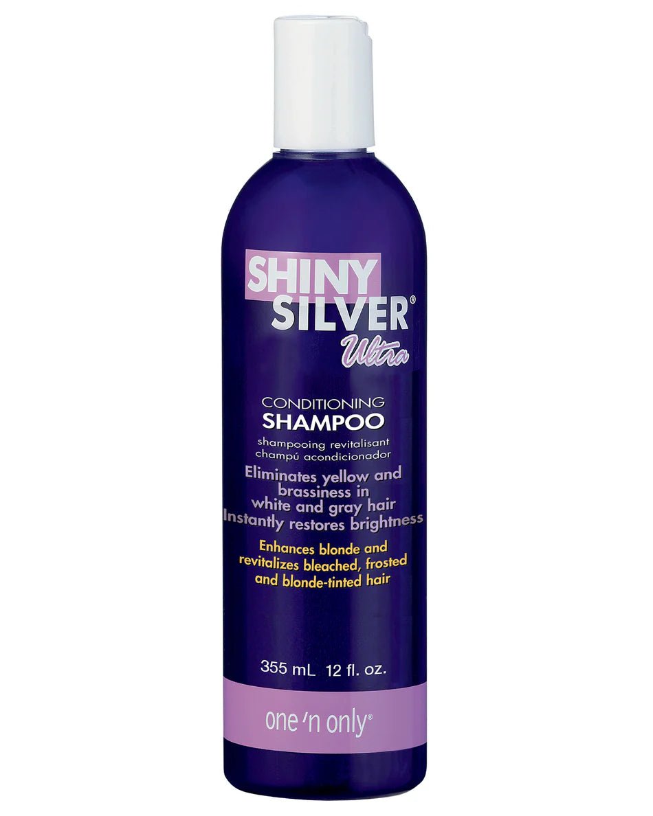 Shiny Silver Ultra Shampoo & Conditioner – 12 oz - Beauty Exchange Beauty Supply