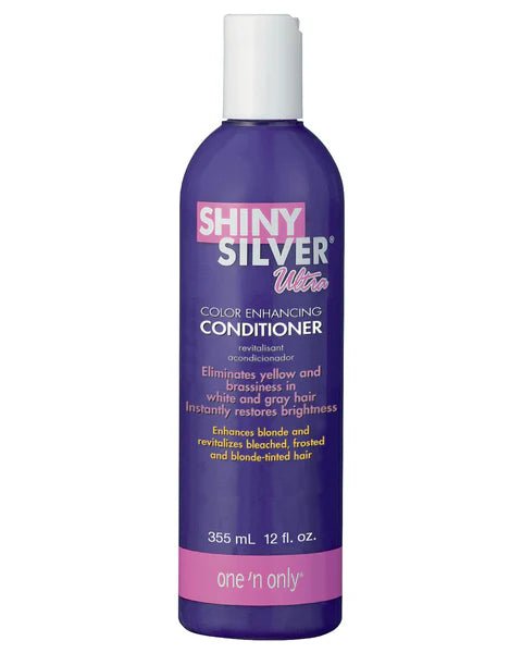 Shiny Silver Ultra Shampoo & Conditioner – 12 oz - Beauty Exchange Beauty Supply