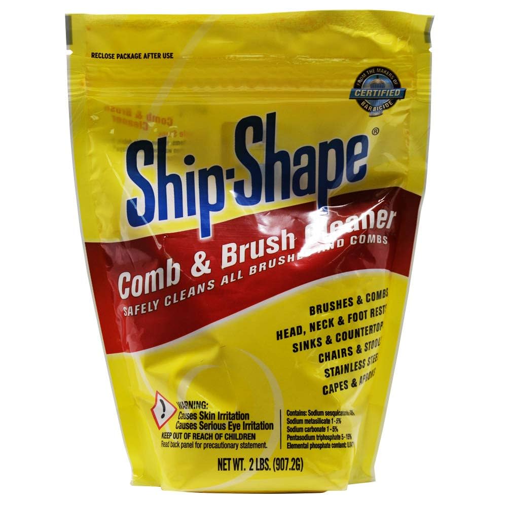 Ship - Shape Comb & Brush Cleaner – 2 lbs - Beauty Exchange Beauty Supply