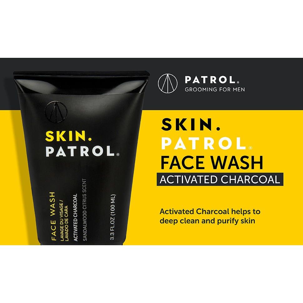 Skin Patrol Face Wash – Activated Charcoal - Beauty Exchange Beauty Supply