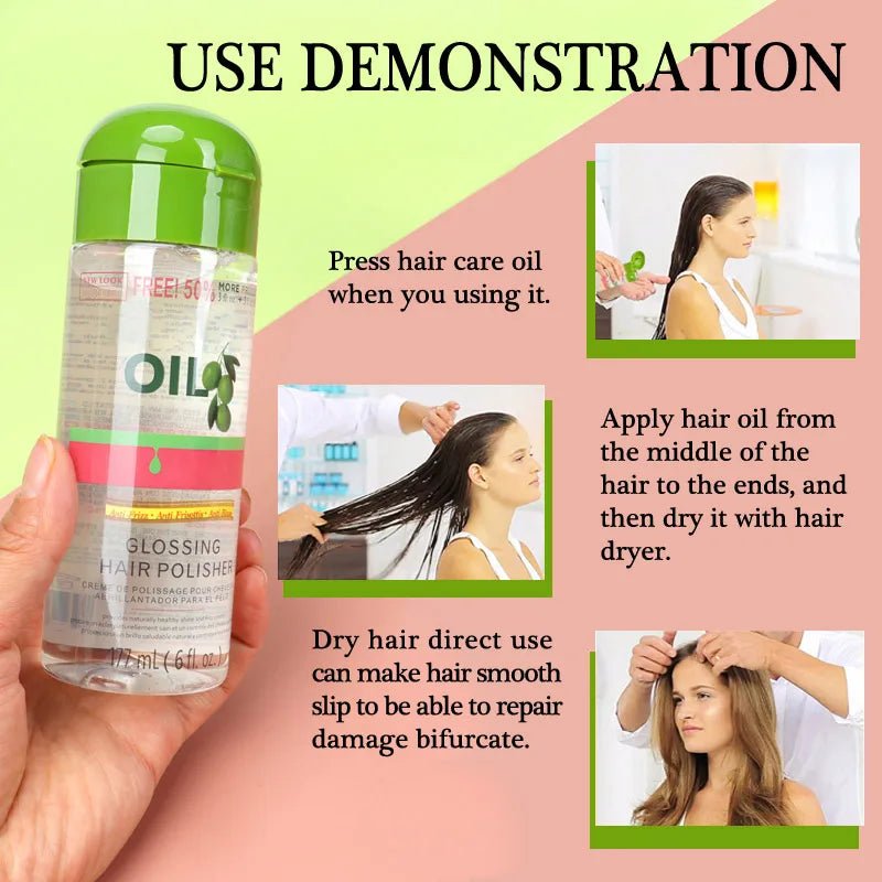 Smooth Care Olive Frizz Control – 6oz - Beauty Exchange Beauty Supply