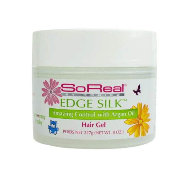 So Real Edge Silk Gel 4oz – Argan & Coconut - Beauty Exchange Beauty Supply
