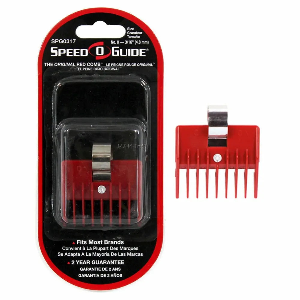 Speed - O - Guide Clipper Guards – Snap - On Metal Combs for Precision Fades - Beauty Exchange Beauty Supply