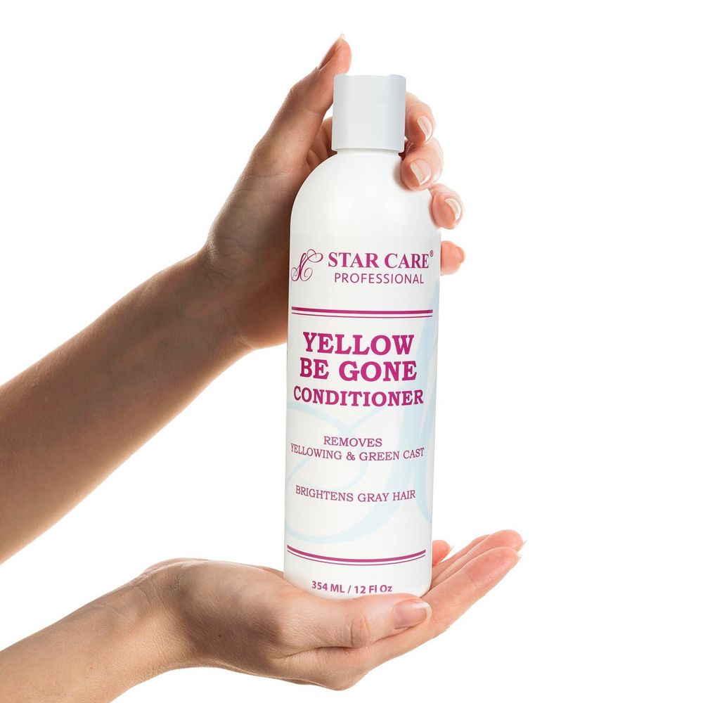 Star Care Yellow Be Gone Shampoo & Conditioner 12oz - Beauty Exchange Beauty Supply