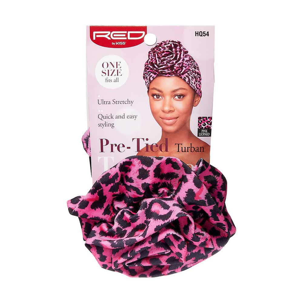 Stay Stylish & Effortless – Red by Kiss Pre - Tied Turban Top Knot (One Size Fits Most) - Beauty Exchange Beauty Supply