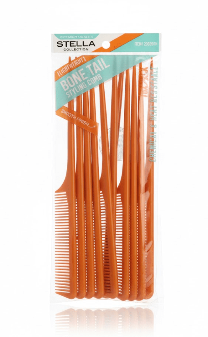 Stella Bone Tail Comb Premium Quality โ 1DZ - Beauty Exchange Beauty Supply