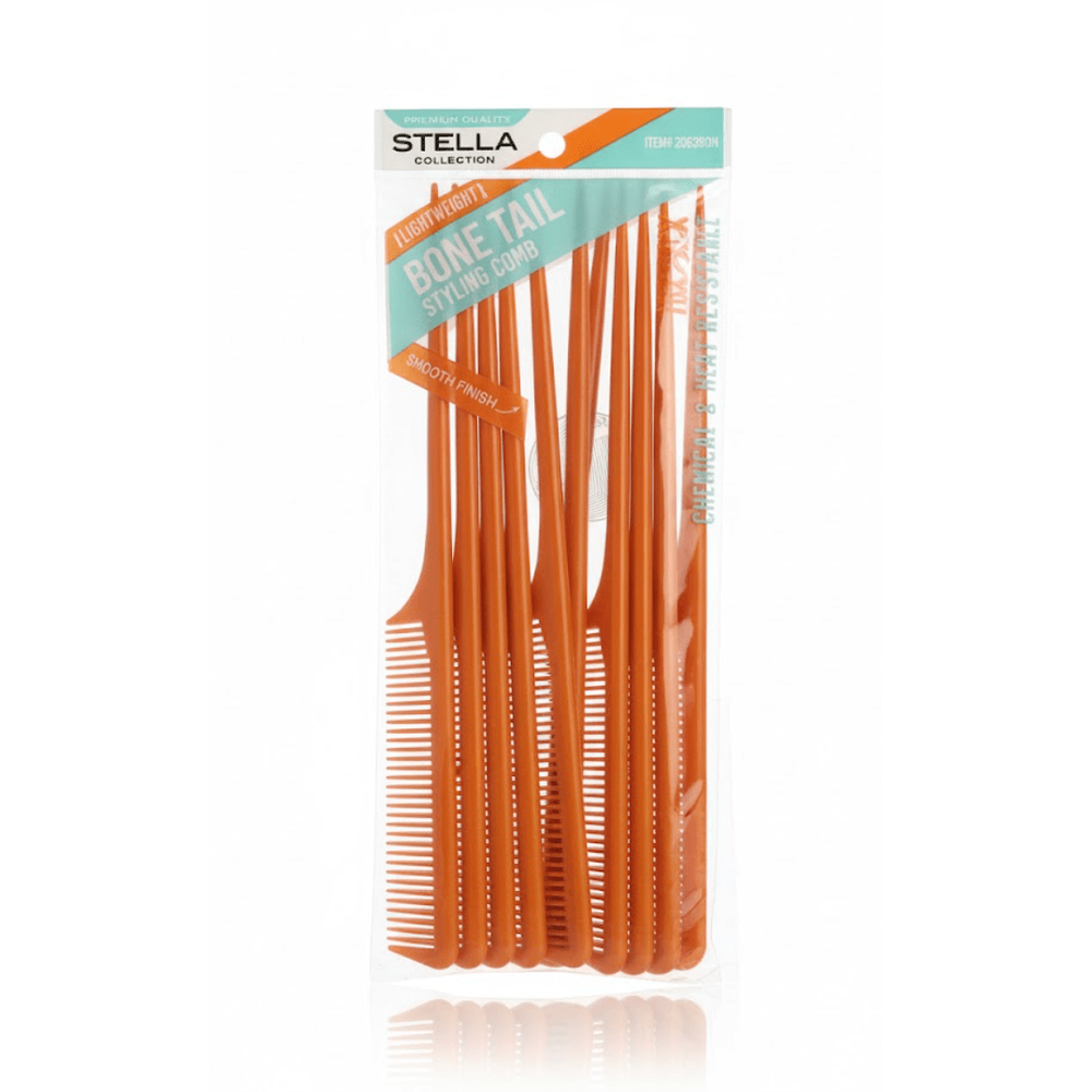 Stella Bone Tail Comb Premium Quality โ 1DZ - Beauty Exchange Beauty Supply