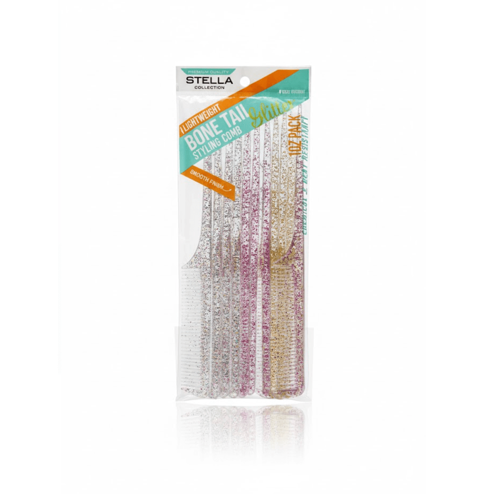 Stella Bone Tail Comb Premium Quality โ 1DZ - Beauty Exchange Beauty Supply