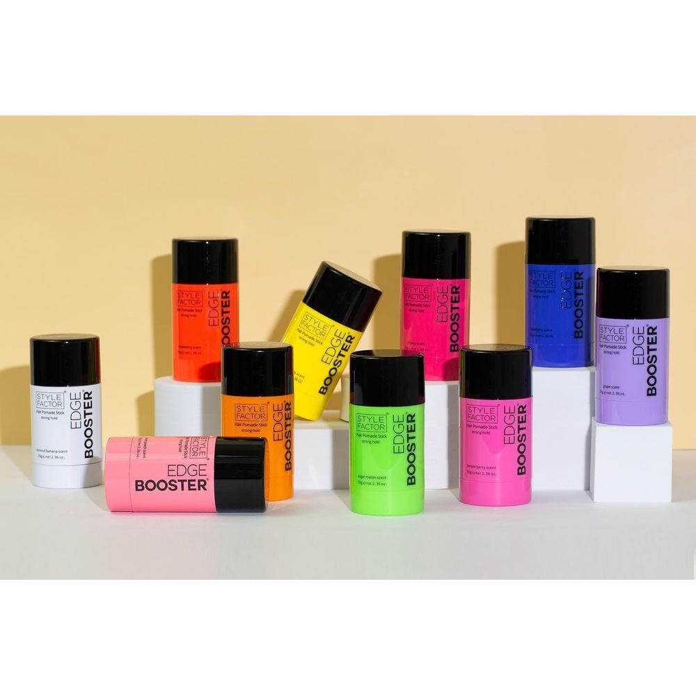 Style Factor Edge Booster Hair Pomade Stick โ 2.36 oz Various Scents - Beauty Exchange Beauty Supply