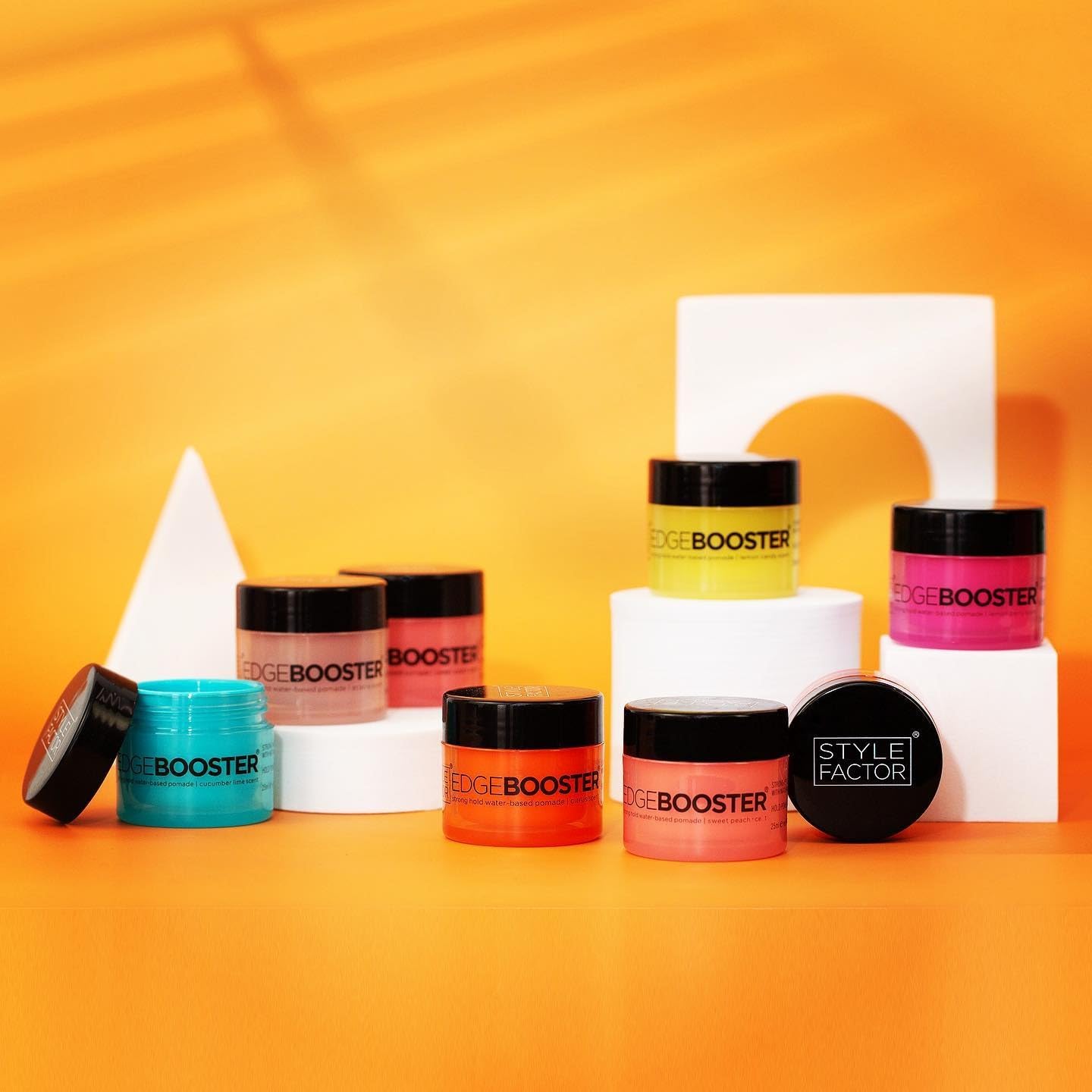 Style Factor Edge Booster Strong Hold Gel - 3.38 oz All Scents & Colors - Beauty Exchange Beauty Supply
