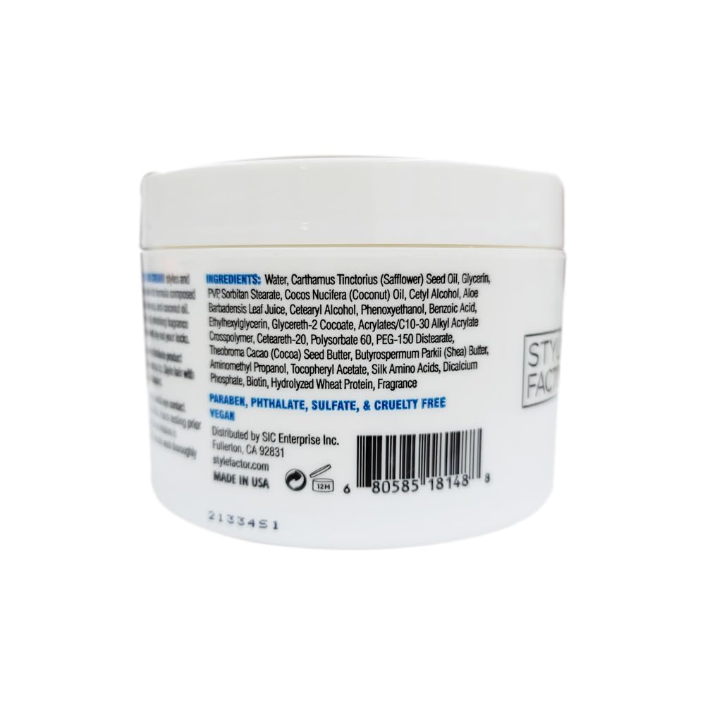 Style Factor Wave Booster Curl Styling Cream – 8 oz - Beauty Exchange Beauty Supply