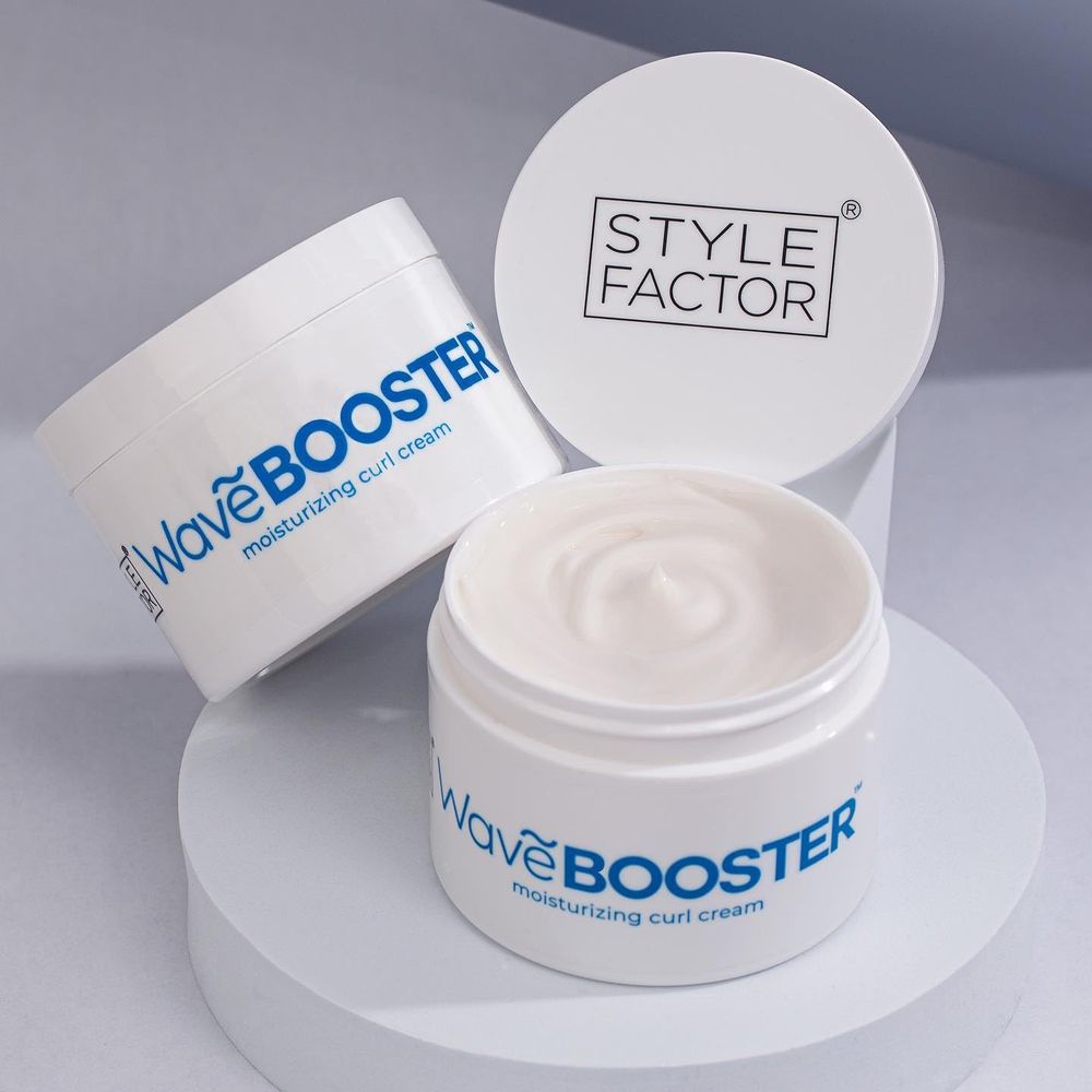 Style Factor Wave Booster Curl Styling Cream – 8 oz - Beauty Exchange Beauty Supply