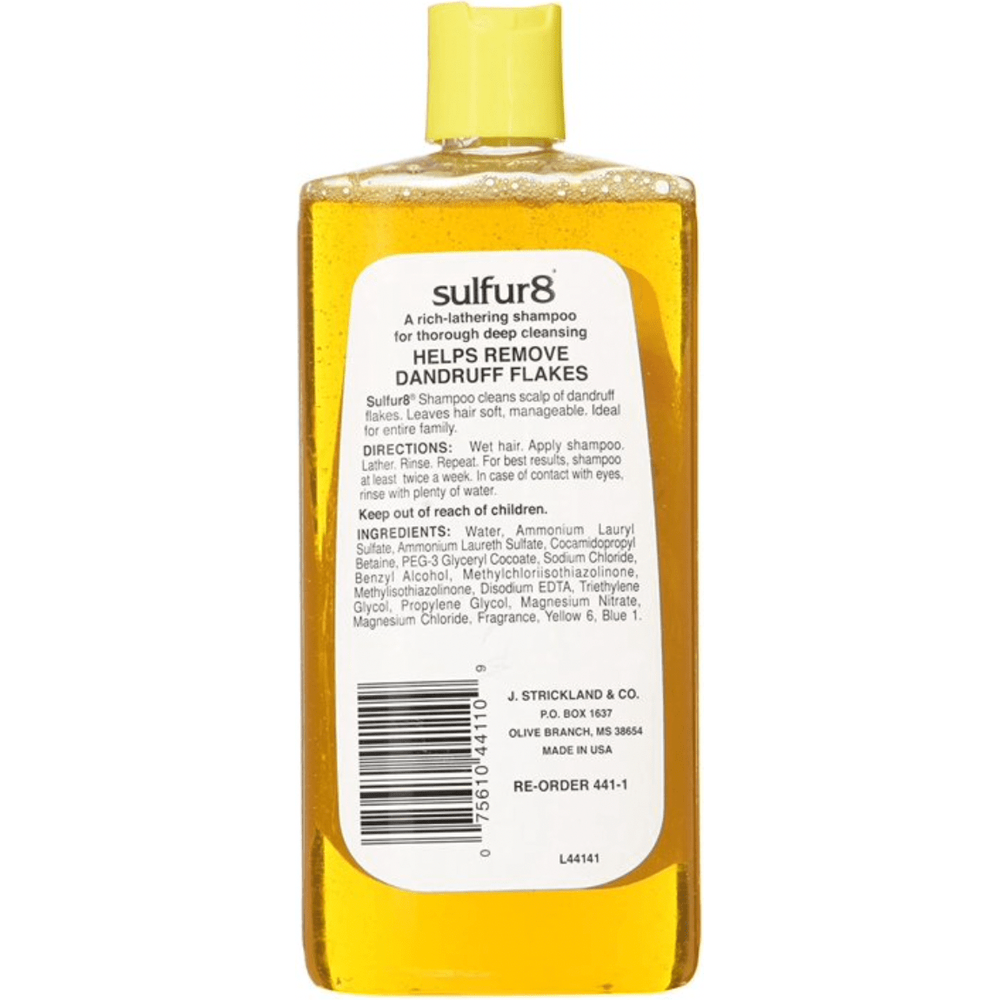 Sulfur8 Deep Cleaning Shampoo – Powerful Dandruff Relief & Scalp Detox – 11.5 oz - Beauty Exchange Beauty Supply