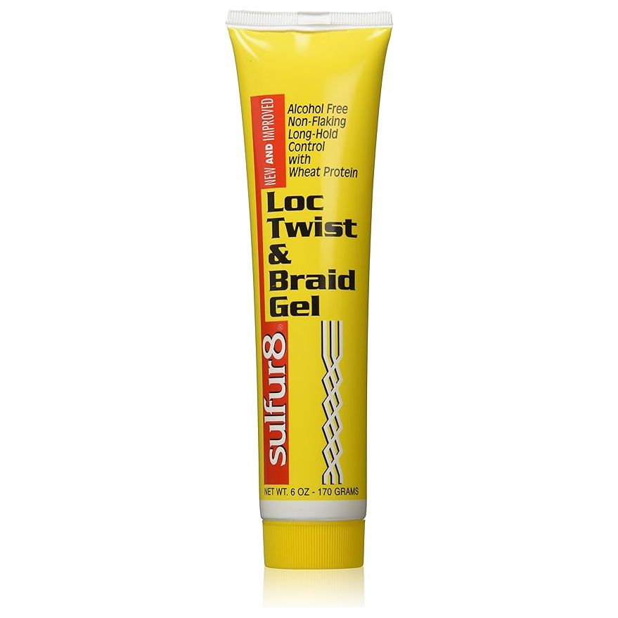 Sulfur8 Loc, Twist & Braid Gel – Long - Lasting Hold & Scalp Care – 6 oz - Beauty Exchange Beauty Supply