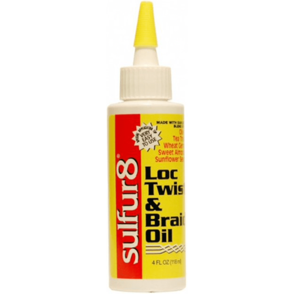 Sulfur8 Loc, Twist & Braid Oil โ Nourish & Protect Your Scalp โ 4 oz - Beauty Exchange Beauty Supply