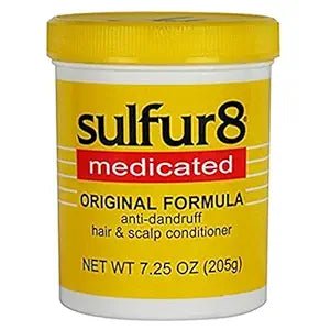 Sulfur8 Medicated Regular Formula Anti - Dandruff Hair & Scalp Conditioner – 2 oz, 4 oz, 7.25 oz - Beauty Exchange Beauty Supply