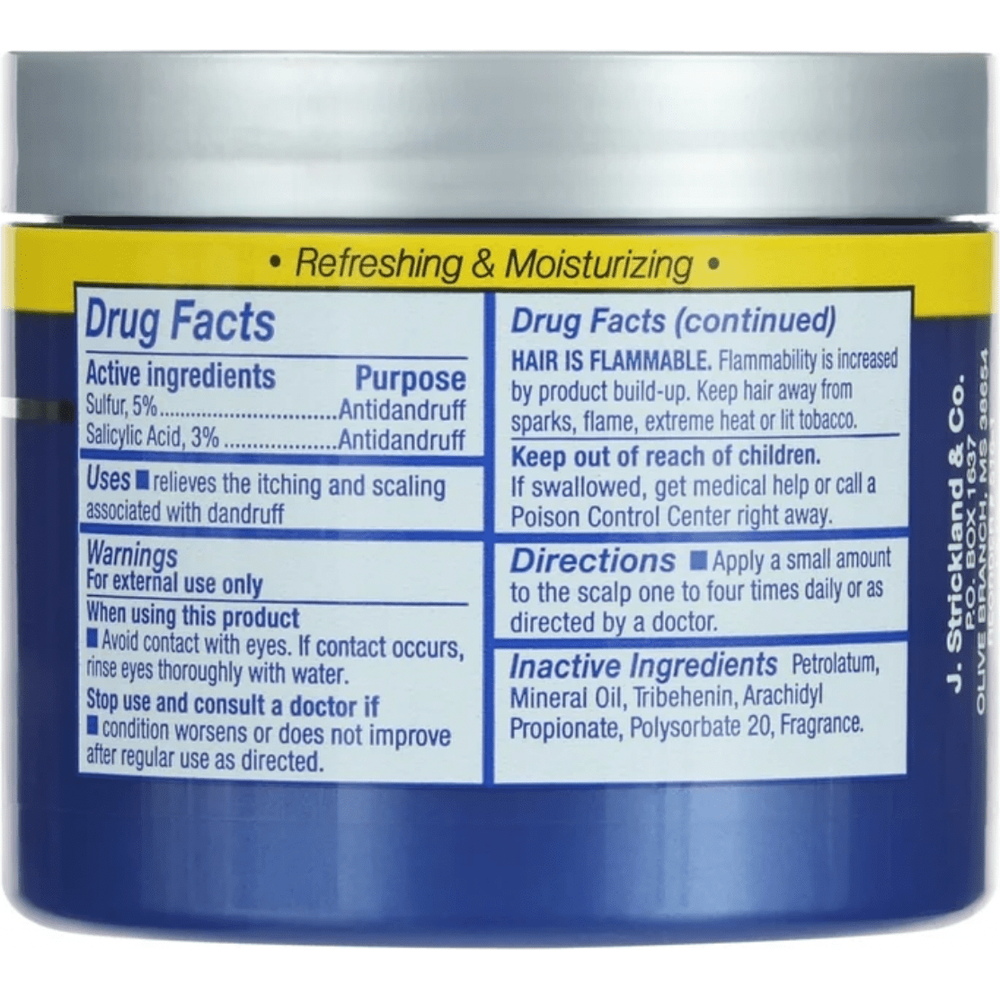 Sulfur8 Scalp Therapy Medicated Scalp Butter Cream – Scalp Relief & Moisture Lock – 3.5 oz - Beauty Exchange Beauty Supply