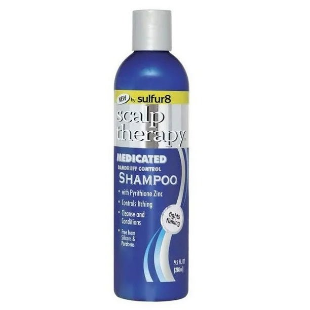 Sulfur8 Scalp Therapy Medicated Shampoo – Intensive Itch & Flake Relief – 9.5 oz - Beauty Exchange Beauty Supply