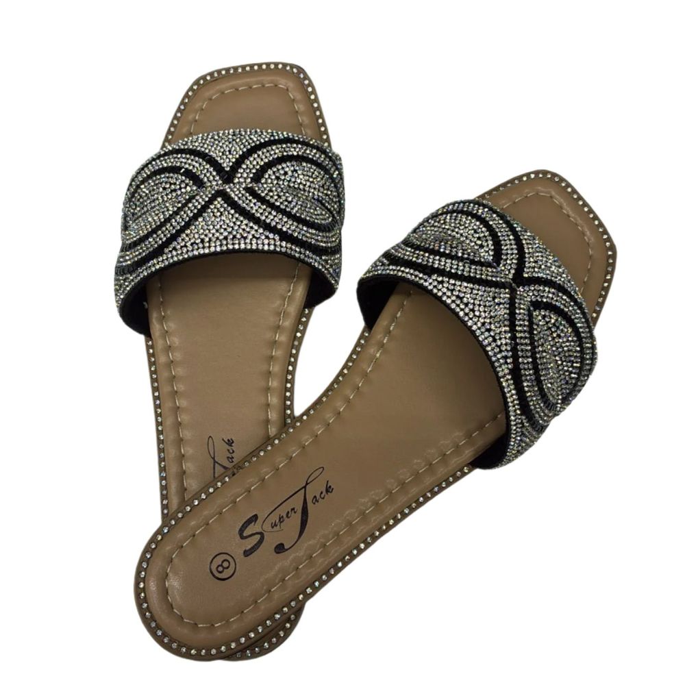 SuperJack Black Sandal – Style 2581 - Beauty Exchange Beauty Supply