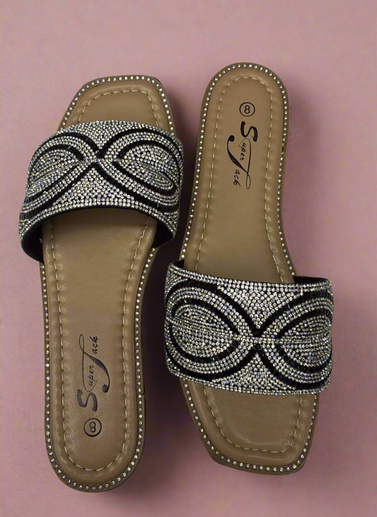 SuperJack Black Sandal – Style 2581 - Beauty Exchange Beauty Supply