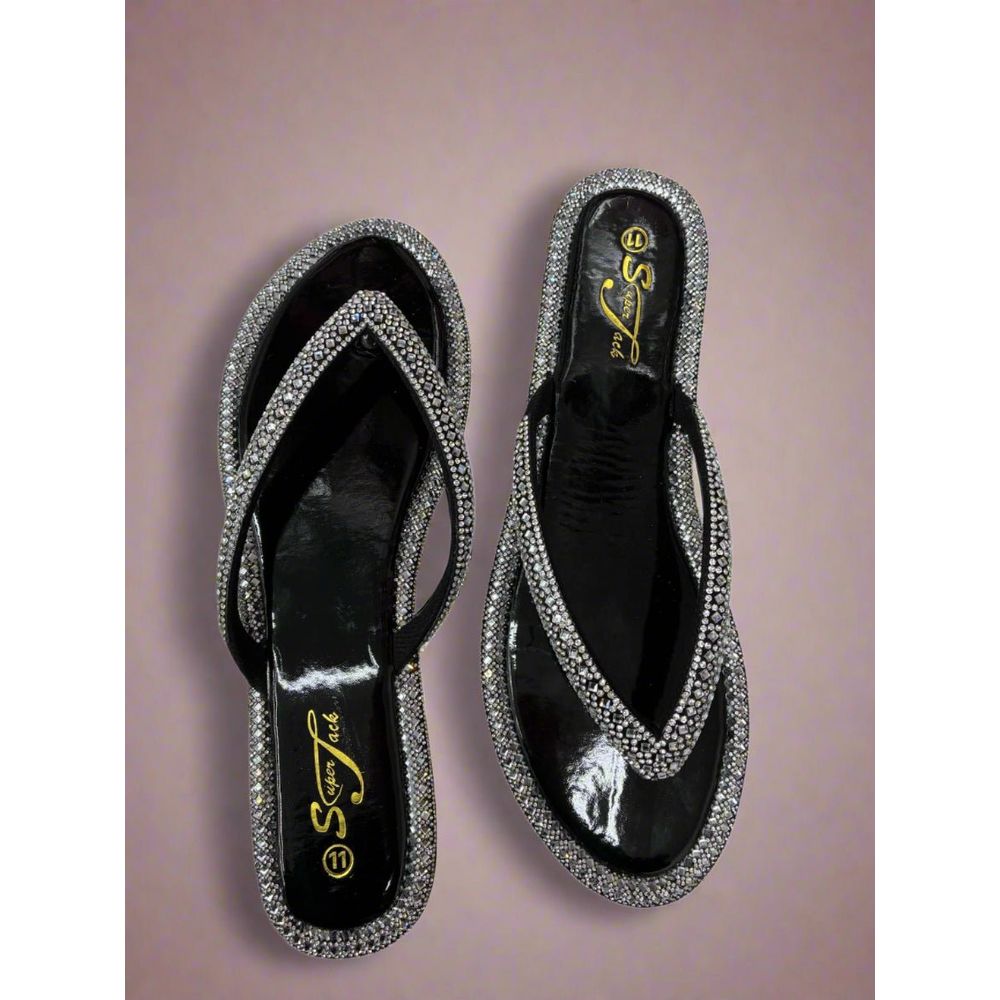 SuperJack Black Sandal – Style 2591 - Beauty Exchange Beauty Supply