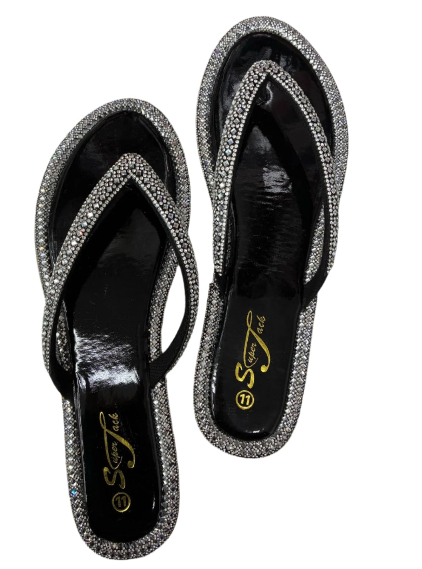 SuperJack Black Sandal – Style 2591 - Beauty Exchange Beauty Supply