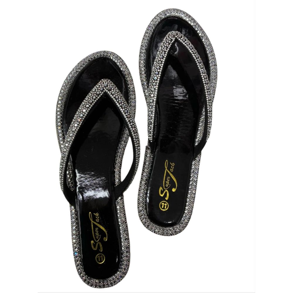 SuperJack Black Sandal – Style 2591 - Beauty Exchange Beauty Supply