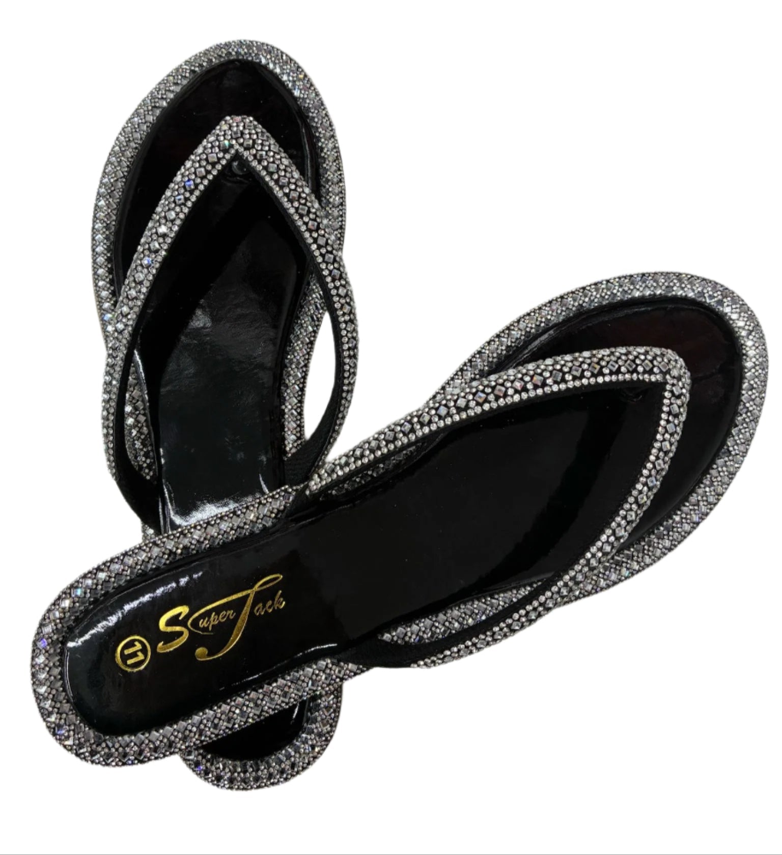 SuperJack Black Sandal – Style 2591 - Beauty Exchange Beauty Supply