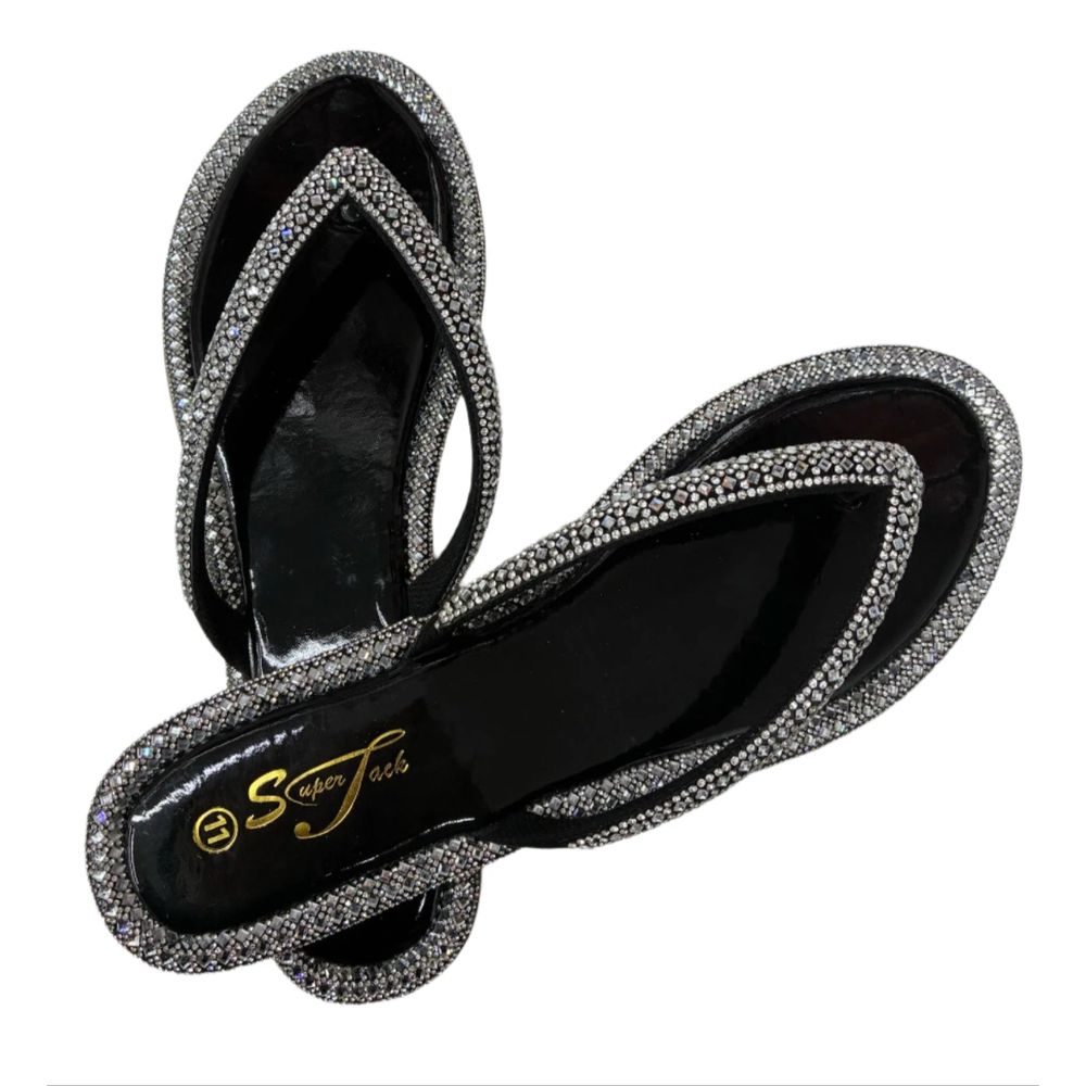 SuperJack Black Sandal – Style 2591 - Beauty Exchange Beauty Supply