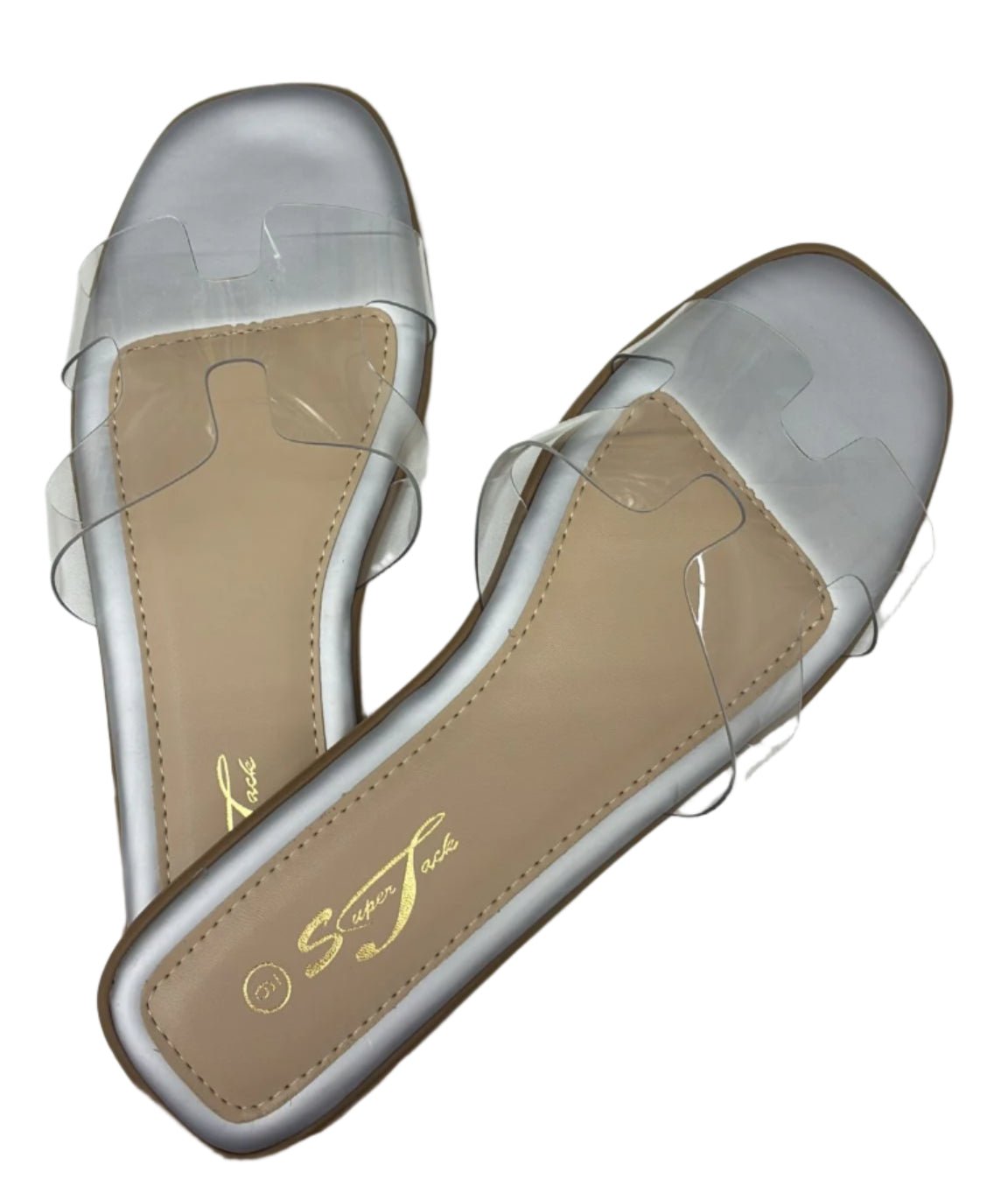 SuperJack Clear Sandal – Style SJ2501 - Beauty Exchange Beauty Supply