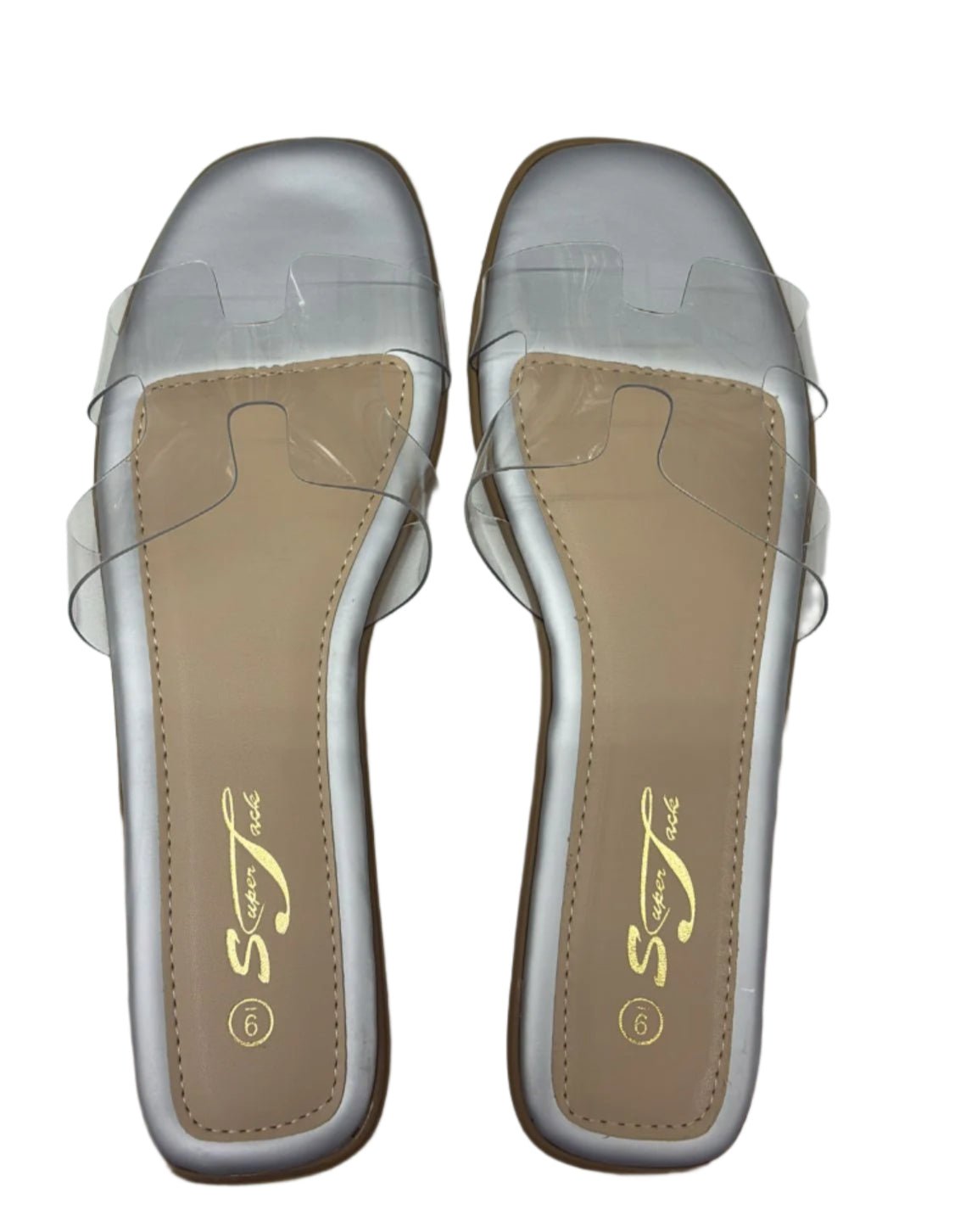 SuperJack Clear Sandal – Style SJ2501 - Beauty Exchange Beauty Supply