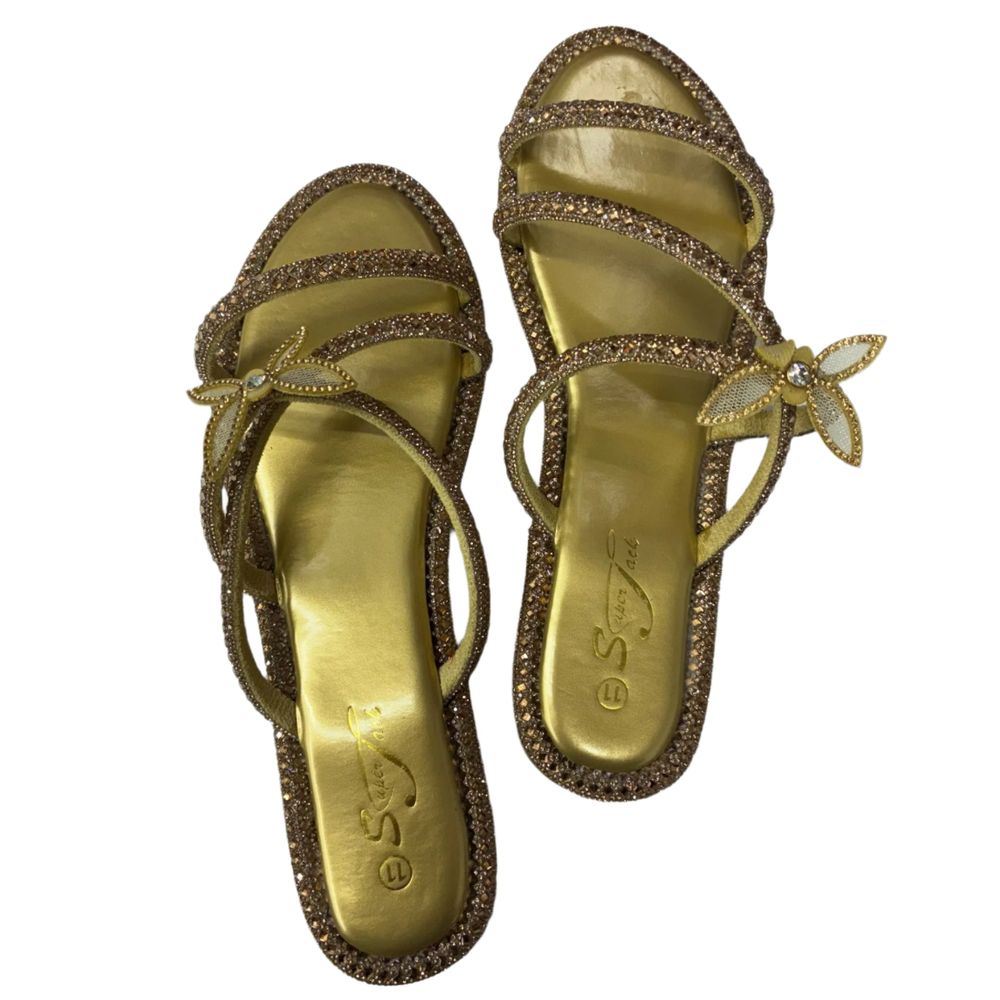 SuperJack Gold Sandal – Style 2592 - Beauty Exchange Beauty Supply