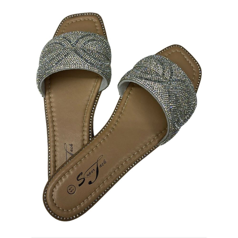 SuperJack Silver Sandal – Style 2581 - Beauty Exchange Beauty Supply