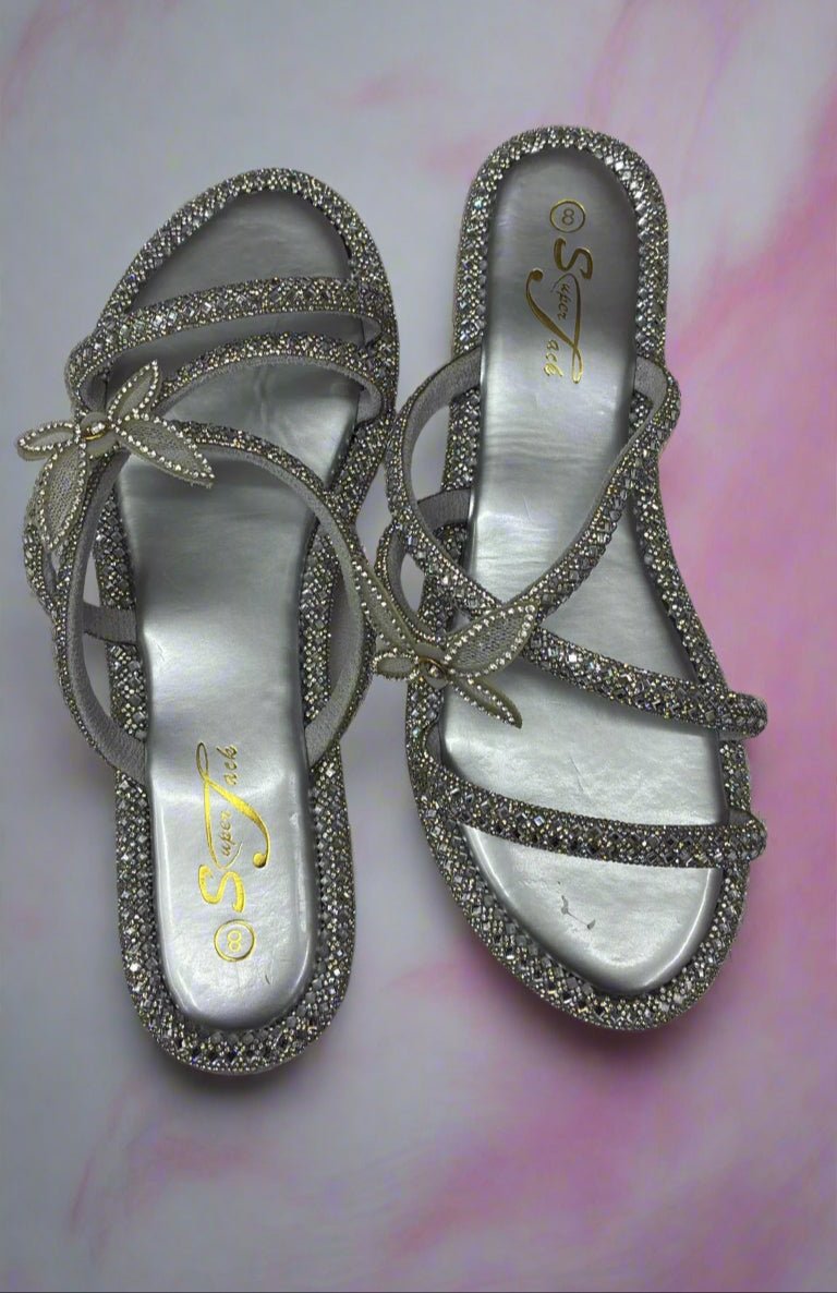 SuperJack Silver Sandal – Style 2592 - Beauty Exchange Beauty Supply