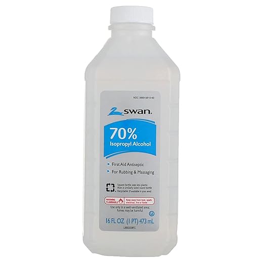 Swan Isopropyl Alcohol | 70% & 99% | Multi - Purpose Disinfecting Solution | 16 oz | 3 Variants - Beauty Exchange Beauty Supply