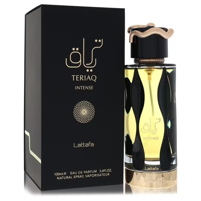 Lattafa Teriaq Intense Eau De Parfum Spray – 3.4 oz