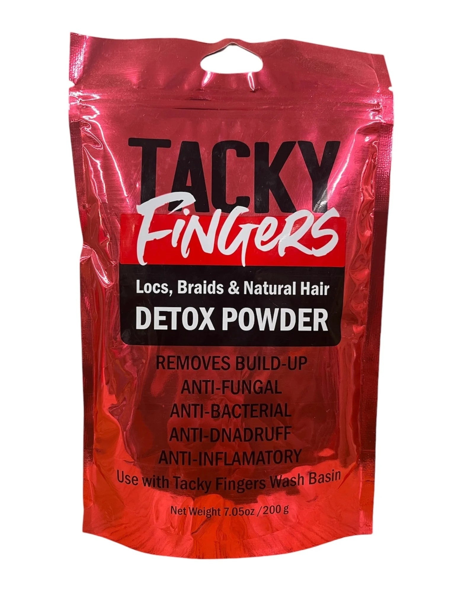 Tacky Fingers Detox Powder – Charcoal Hair Detox Treatment 7.05 oz - Beauty Exchange Beauty Supply