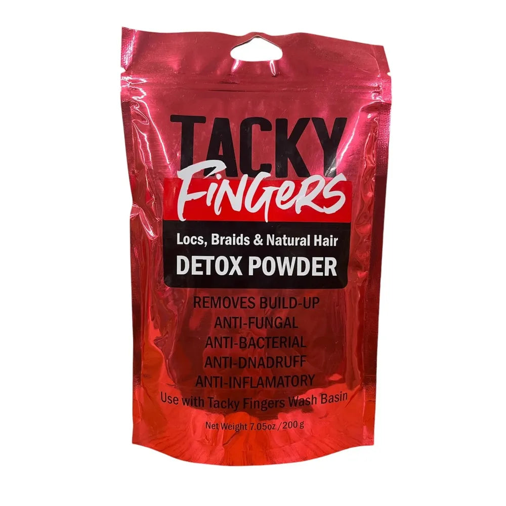 Tacky Fingers Detox Powder – Charcoal Hair Detox Treatment 7.05 oz - Beauty Exchange Beauty Supply