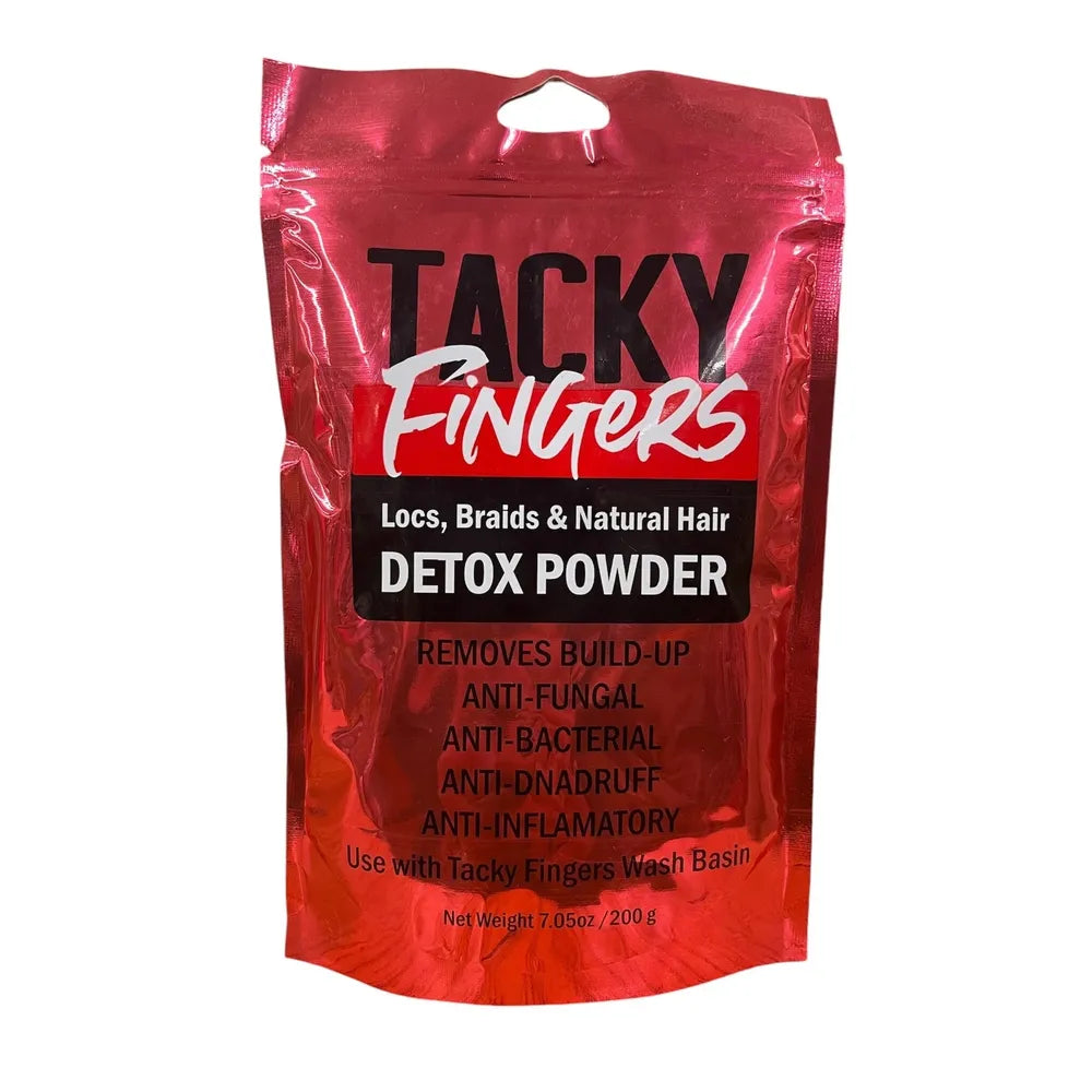 Tacky Fingers Detox Powder – Charcoal Hair Detox Treatment 7.05 oz - Beauty Exchange Beauty Supply