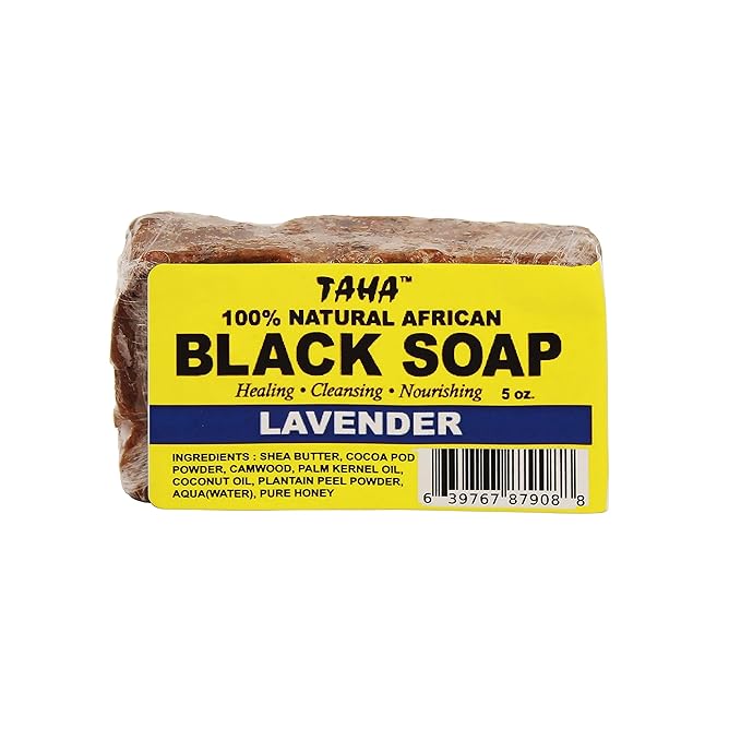 Taha African Black Bar Soap – 13 oz - Beauty Exchange Beauty Supply