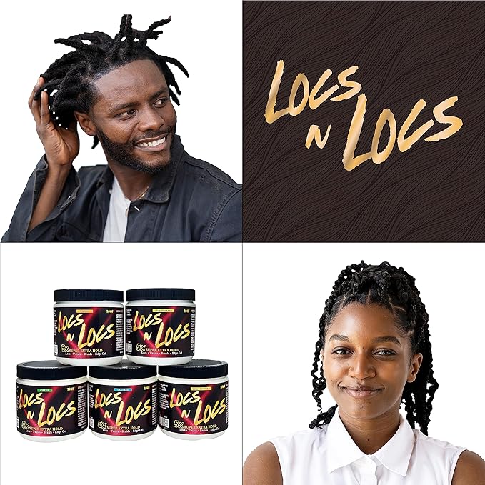 Taha Locs & Locs Gel – 5X Super Hold 16 oz - Beauty Exchange Beauty Supply
