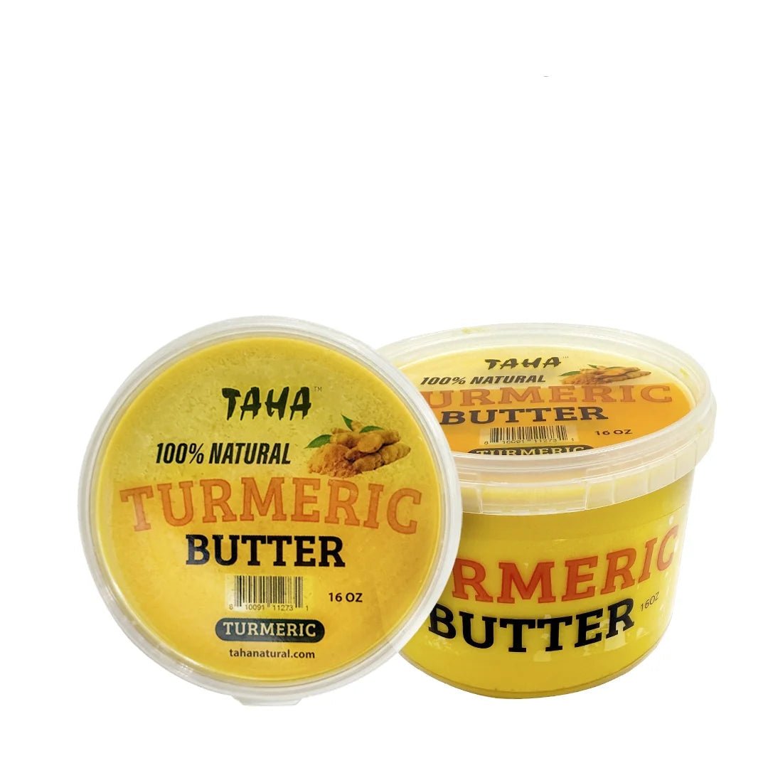 Taha Natural Turmeric Butter – 8 oz & 16 oz - Beauty Exchange Beauty Supply