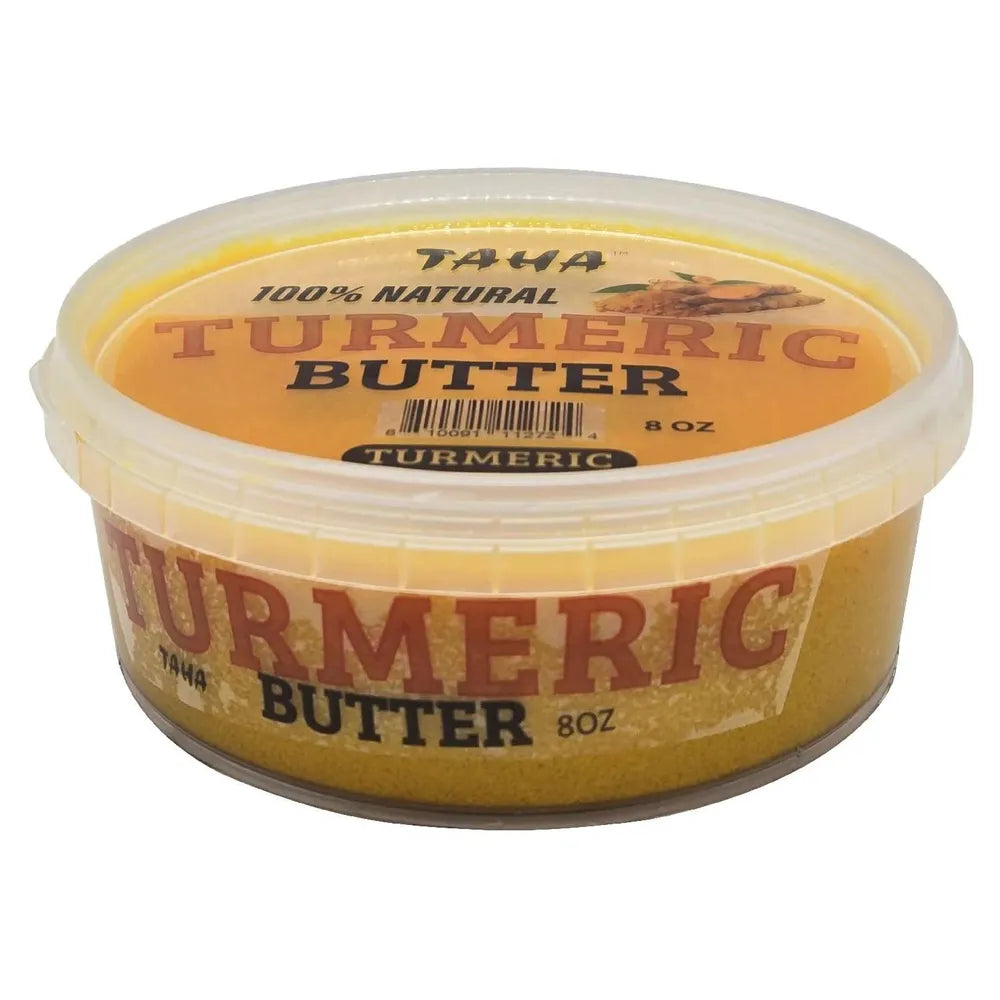 Taha Natural Turmeric Butter – 8 oz & 16 oz - Beauty Exchange Beauty Supply
