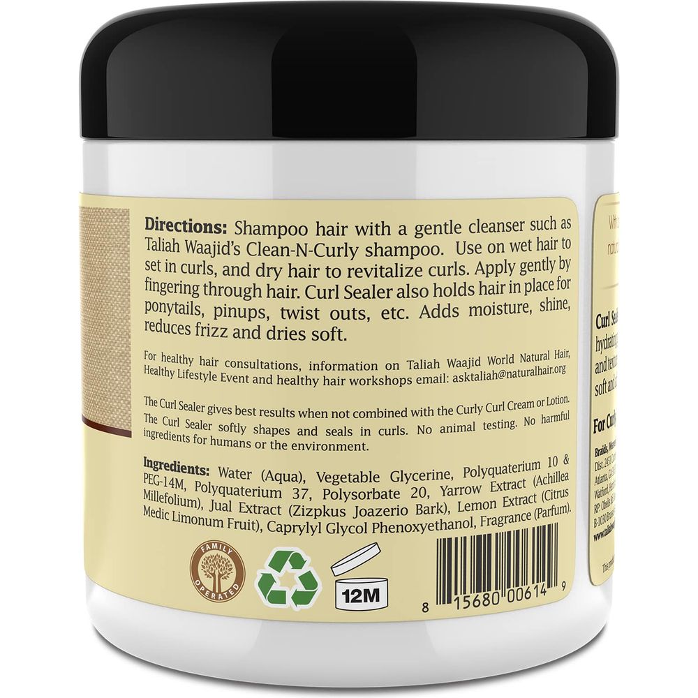 Taliah Waajid Curl Sealer – 6 oz - Beauty Exchange Beauty Supply