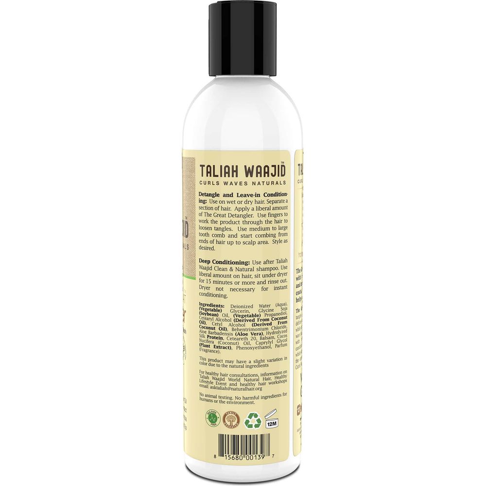 Taliah Waajid Curls, Waves & Naturals The Great Detangler - 8 Oz | Tame, Smooth & Strengthen Your Curls - Beauty Exchange Beauty Supply