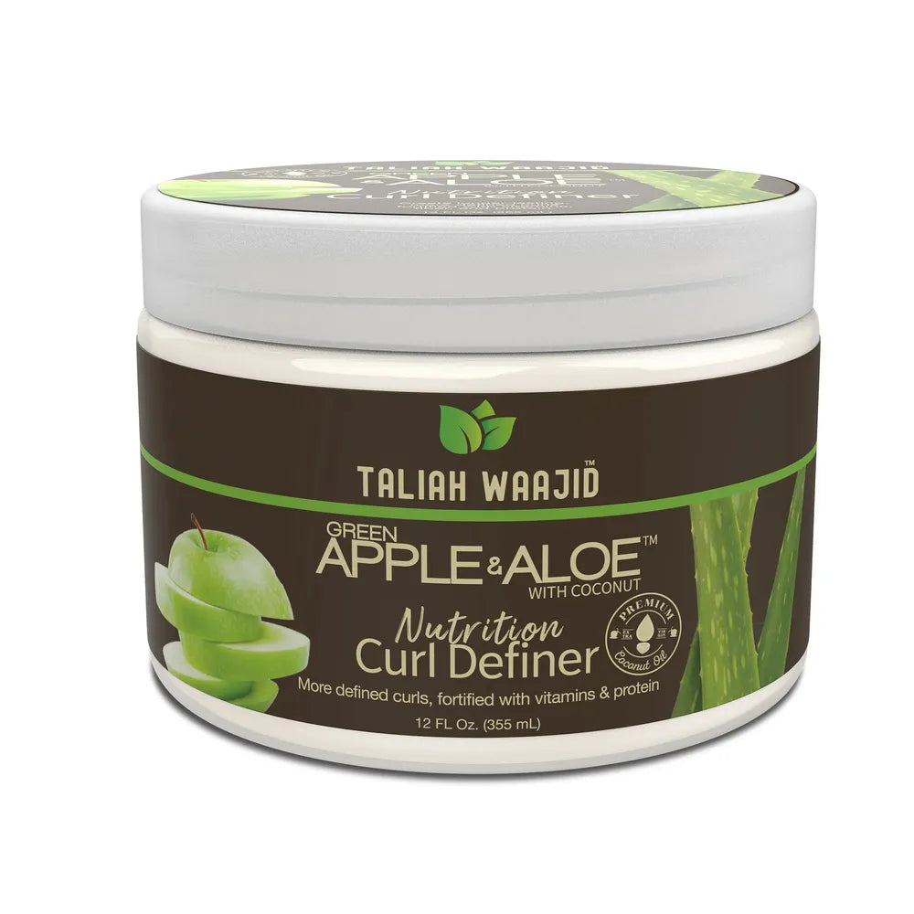 Taliah Waajid Green Apple & Aloe Curl Definer – 12oz - Beauty Exchange Beauty Supply