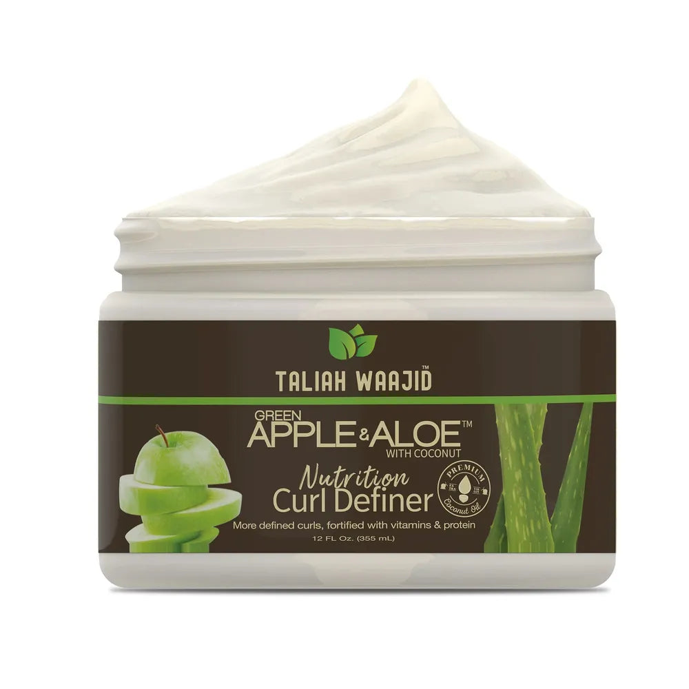 Taliah Waajid Green Apple & Aloe Curl Definer – 12oz - Beauty Exchange Beauty Supply